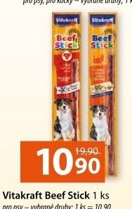 Pamlsky pro psy Beef Stick Vitakraft