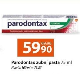 Pasta na zuby Fluoride Parodontax