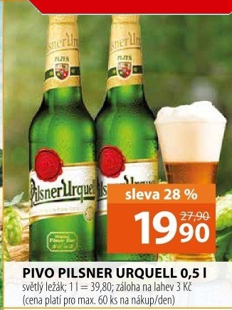 Pivo Pilsner Urquell