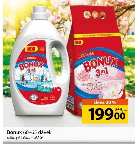 Prací prášek Bonux