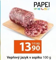 Vepřový jazyk v aspiku Lahůdky Papei