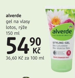 Gel na vlasy Alverde