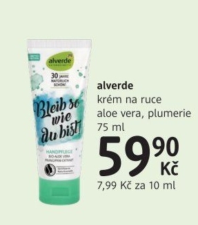 Krém na ruce bio Alverde