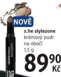 Krémový pudr na obočí s.he stylezone