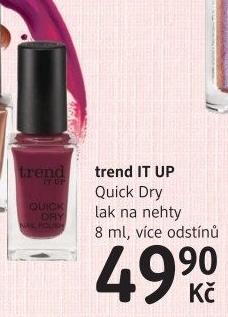 Lak na nehty Quick Dry trend IT UP