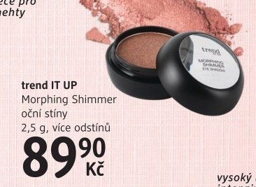 Oční stíny Morphing Shimmer trend IT UP
