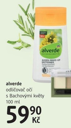 Odličovač očí jemný Alverde