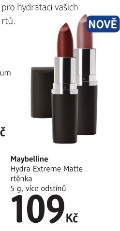 Rtěnka Hydra Extreme Matte Maybelline
