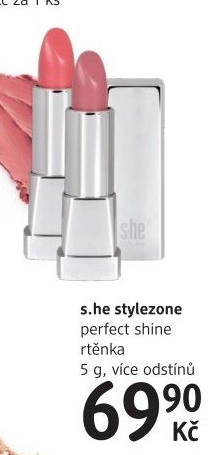 Rtěnka Perfect shine stylezone s.he