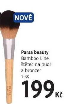 Štětec na pudr Bamboo Line Parsa beauty