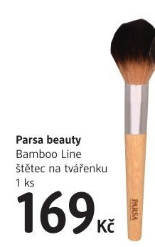 Štětec na tvářenku Bamboo Line Parsa beauty