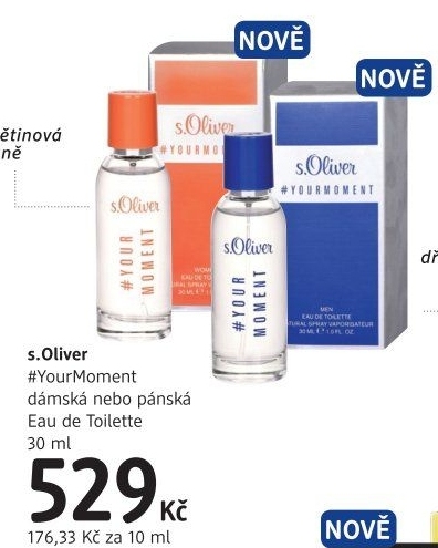 Toaletní voda dámská #YourMoment s.Oliver