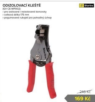 Odizolovací kleště Starline