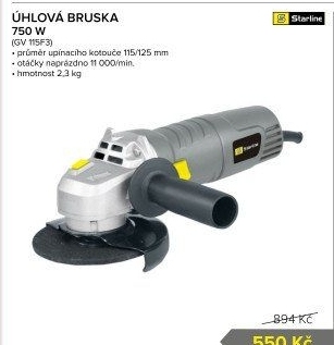 Úhlová bruska Starline