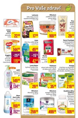 akční leták Teta drogerie 3.10.2019-14.10.2019