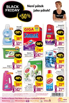 akční leták Teta drogerie 3.10.2019-14.10.2019