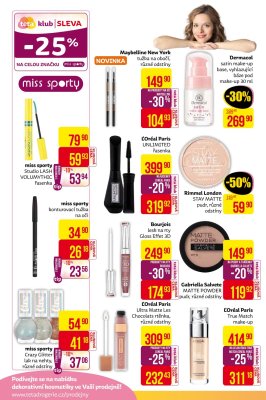 akční leták Teta drogerie 3.10.2019-14.10.2019