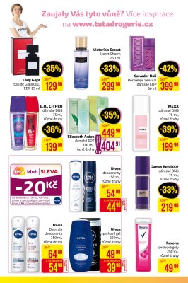 akční leták Teta drogerie 3.10.2019-14.10.2019