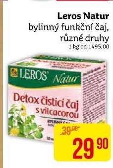 Čaj bylinný funkční Leros