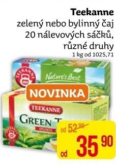 Čaj zelený Teekanne
