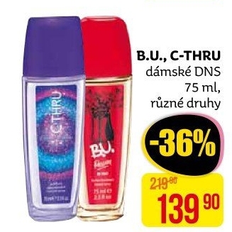 Deodorant parfémovaný dámskýB.U.