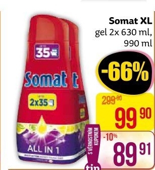 Gely do myčky Somat