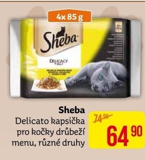 Kapsičky pro kočky Delicato Sheba