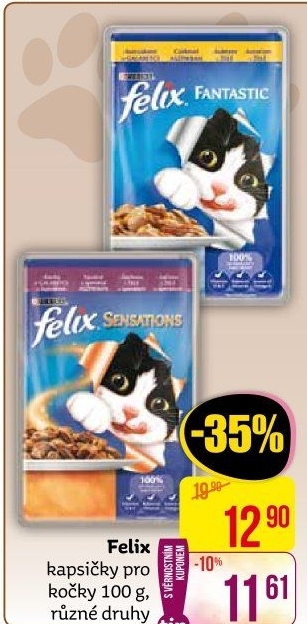 Kapsičky pro kočky Felix Purina