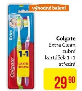 Kartáček na zuby Extra Clean Colgate