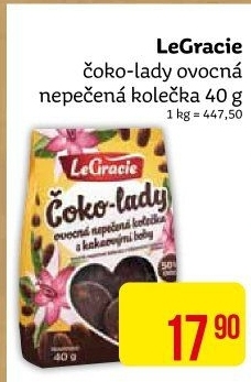 Kolečka ovocná nepečená Le Gracie