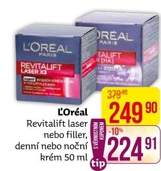 Krém pleťový Laser Revitalift L'