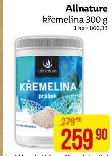 Křemelina prášek Allnature