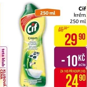 Krémový čistič Cif Cream