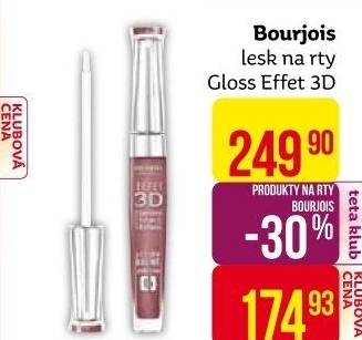 Lesk na rty 3D Effect Bourjois