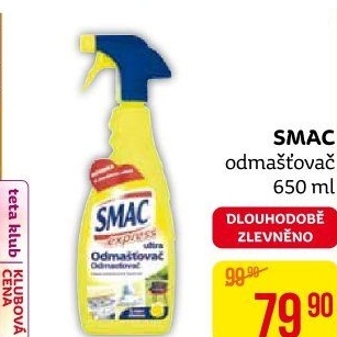 Odmašťovač Smac Express