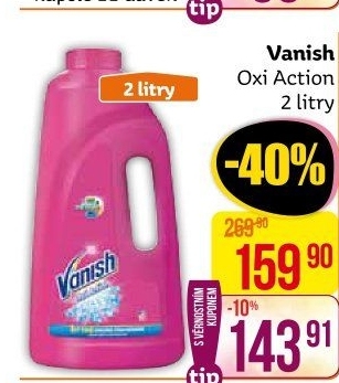 Odstraňovač skvrn gelový Vanish Oxi Action