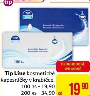 Papírové kapesníčky Tip Line - box