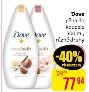 Pěna do koupele Dove