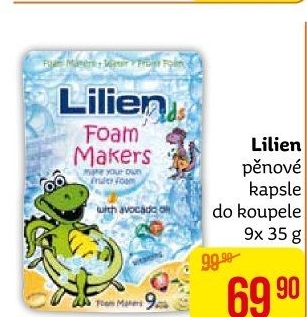 Pěnové kapsle do koupele Foam Makers Lilien