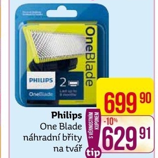 Philips OneBlade - náhradní hlavice na tvář