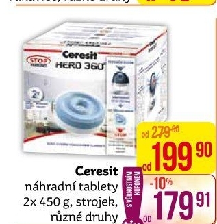 Pohlcovač vlhkosti Aero 360° Ceresit - náhradní tablety