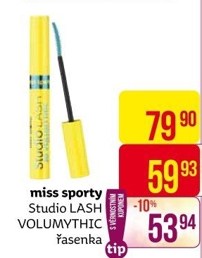 Řasenka Studio Lash 3D Volumithyc Miss Sporty