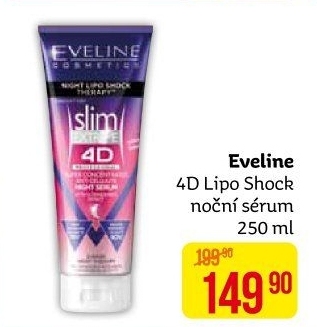 Sérum noční Lipo Shock Therapy Slim Extreme 4D Eveline