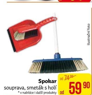 Smetáček a lopatka Spokar