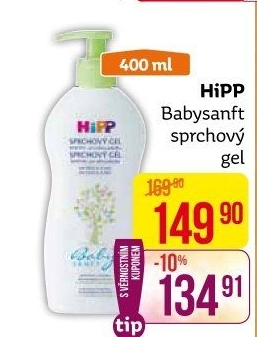Sprchový gel dětský Baby Hipp