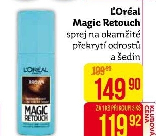 Sprej na odrosty Magic Retouch L'