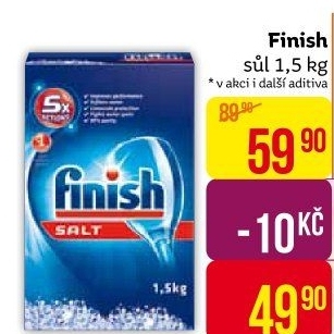 Sůl do myčky Finish