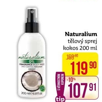 Tělový sprej Naturalium