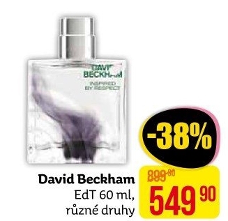 Toaletní voda pánská David Beckham