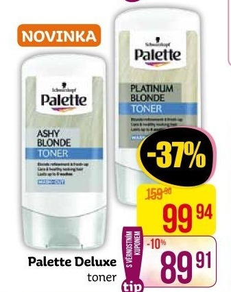 Toner na vlasy Deluxe Palette Schwarzkopf